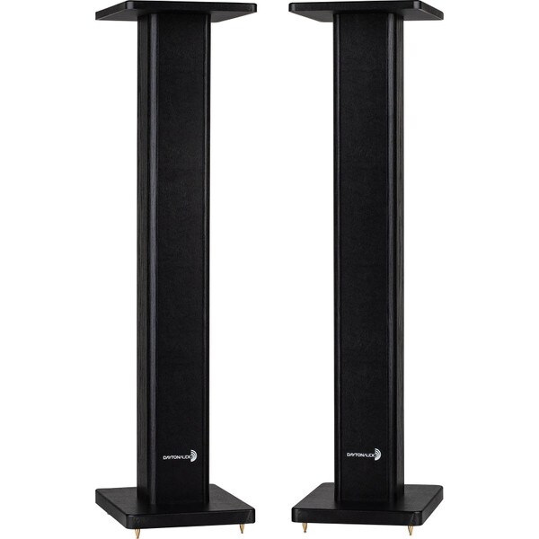 Main product image for RESTOCKED Dayton Audio SSWB36B 36" Universal Wood Speaker Stand Pair, Black88-240-743